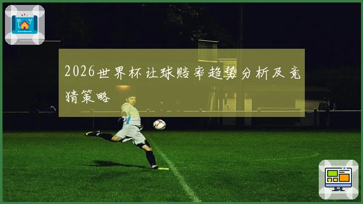 2026世界杯让球赔率趋势分析及竞猜策略